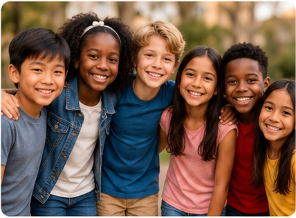 Smiling children
